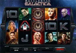 Battlestar Galactica Main Screen