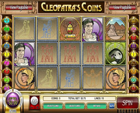 Cleopatra's Coins Screenshot of Main Screen