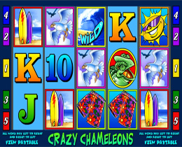 Screenshot of Crazy Chameleon Slot