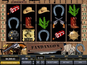 Fandangos Slot Screenshot