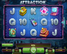 Attraction Main Screen