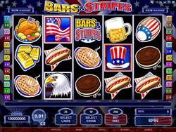 Screenshot of Bars and Stripes Slot