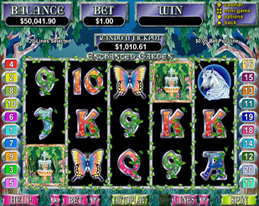 Enchanted Garden Main Screen