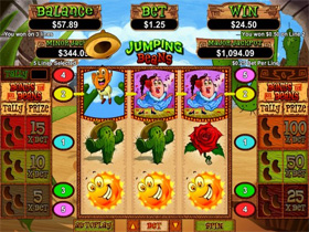 Jumping Beans Main Page Screenshot