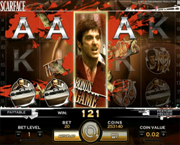 Scarface Main Screen