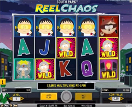 South Park Reel Chaos Main Screen