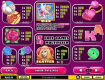 True Love Slot Payscreen