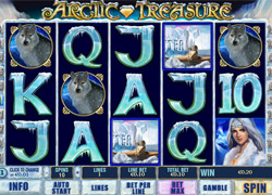 Screenshot of Arctic Treasure Slot