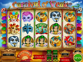 Carnival Of Venice Slot Screenshot