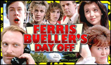Ferris Buellers Day Off Slot Logo