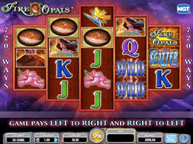 Fire Opals Slot Screenshot