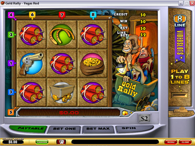 Gold rally Slot Screenshot