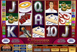 Harveys Slot Main Screen