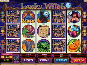 Lucky Witch Slot Screenshot