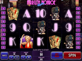 Marilyn Monroe Slot Main Screenshot