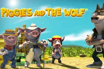 Piggies And The Wolf Slot Logo