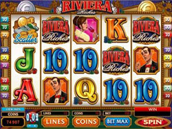 Riviera Riches Main Screen