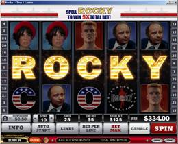 Screenshot of Rocky Bonus