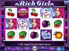 She's A Rich Girl Slot Screenshot