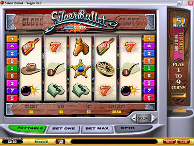 Silver Bullet Slot Screenshot