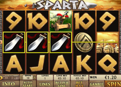 Screenshot of Sparta Slot
