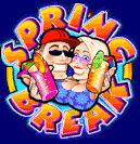 Spring Break Slot Logo