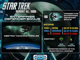 Star Trek - Against All Odds Slot Defender Bonus