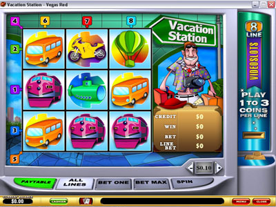 Vacation Station Slot Screenshot