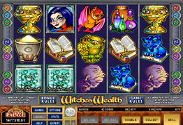 Witches Wealth Screenshot taken at Spin Palace Casino